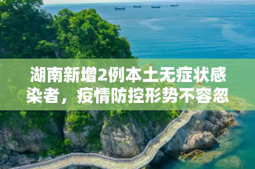 湖南新增2例本土无症状感染者，疫情防控形势不容忽视,湖南新增2例本土无症状