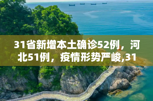 31省新增本土确诊52例，河北51例，疫情形势严峻,31省新增本土确诊52例:河北51例