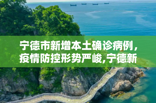 宁德市新增本土确诊病例，疫情防控形势严峻,宁德新增本土确诊
